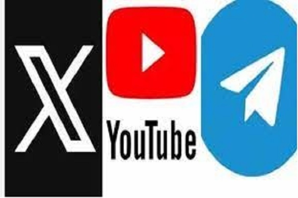 X, यूट्यूब और टेलीग्राम को सरकार का नोटिस